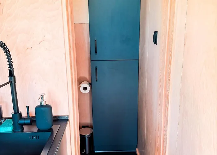 Tiny House Glamping Mak Casa de Férias Smartno v Rozni Dolini